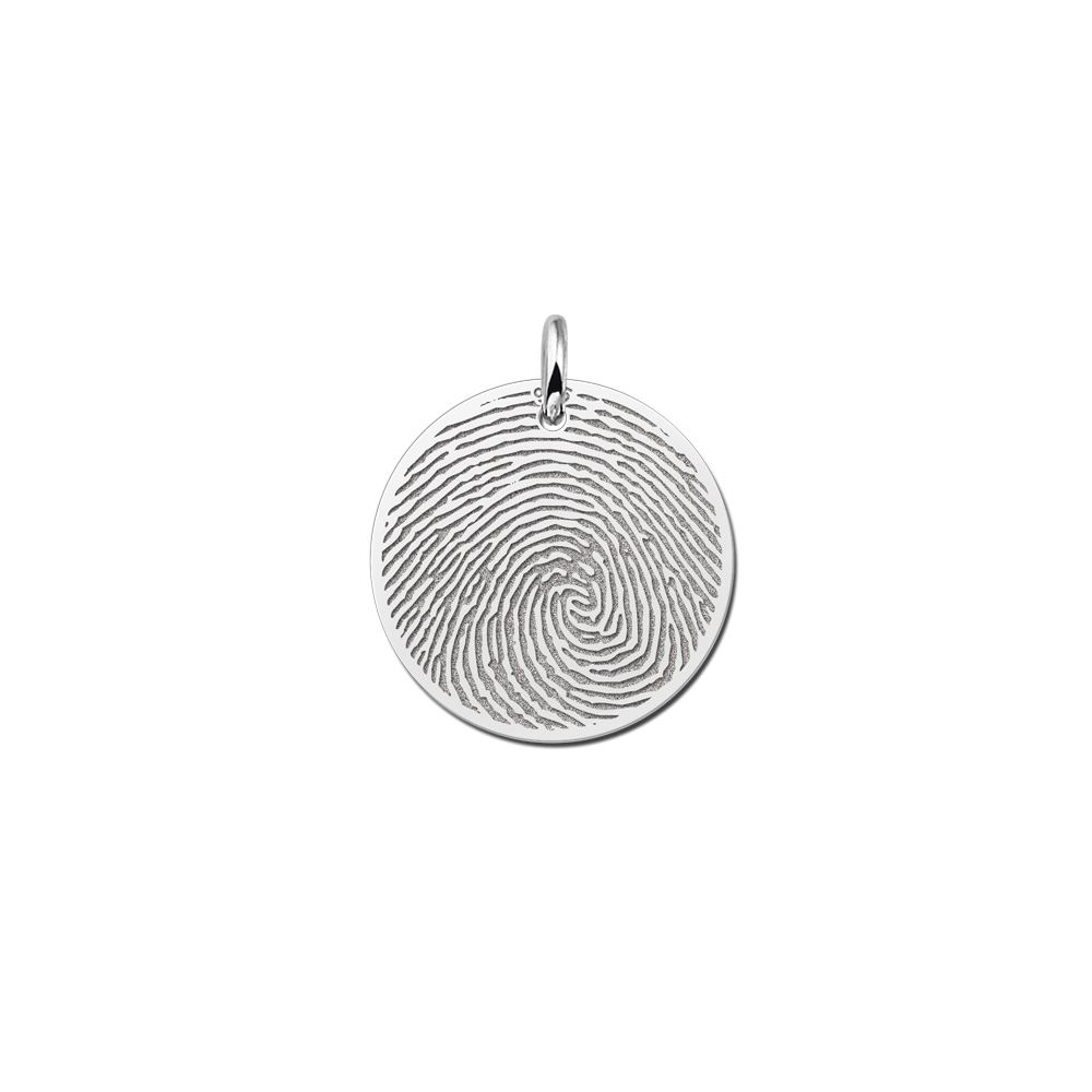 Ronde hanger met vingerafdruk