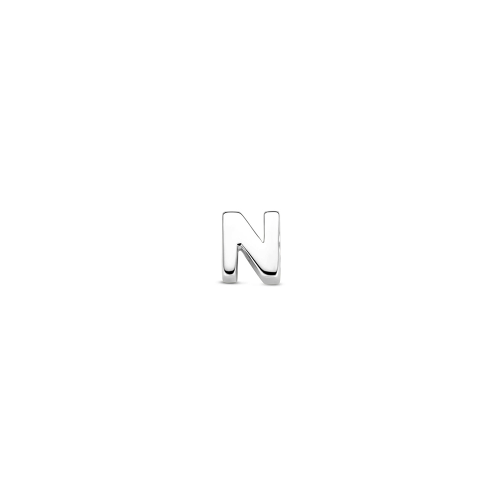 Zilveren Letterhanger – Gepersonaliseerd Initiaal Sieraad