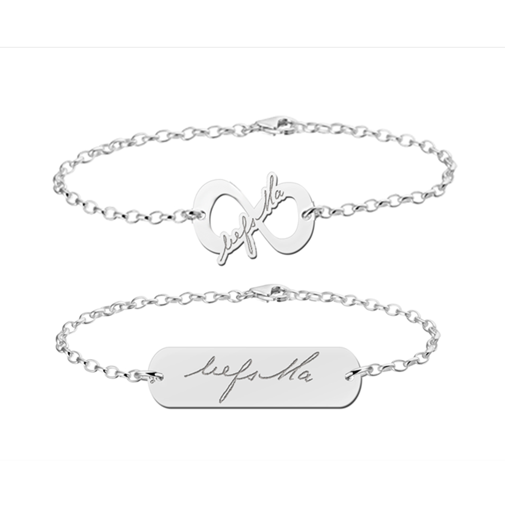 Ontwerp je eigen armband – zilver