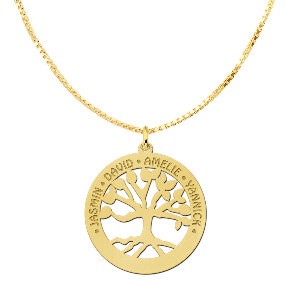 Gouden Tree of life hanger