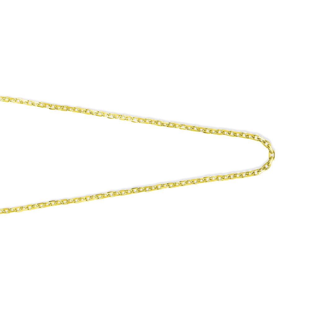 Gouden collier anker 45-50cm