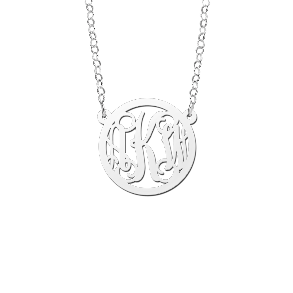 Monogram ketting met je letters