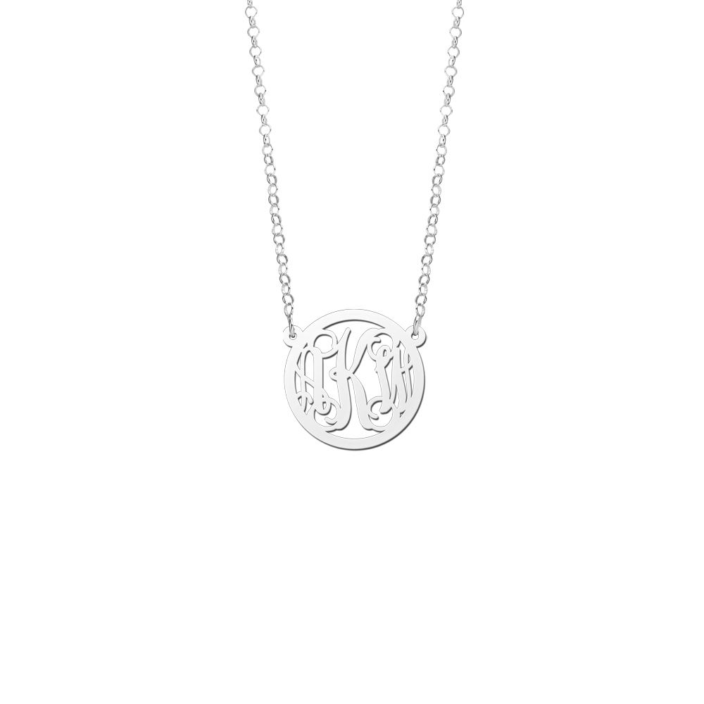 Monogram ketting met je letters