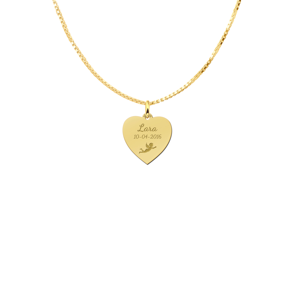 Gouden communie ketting