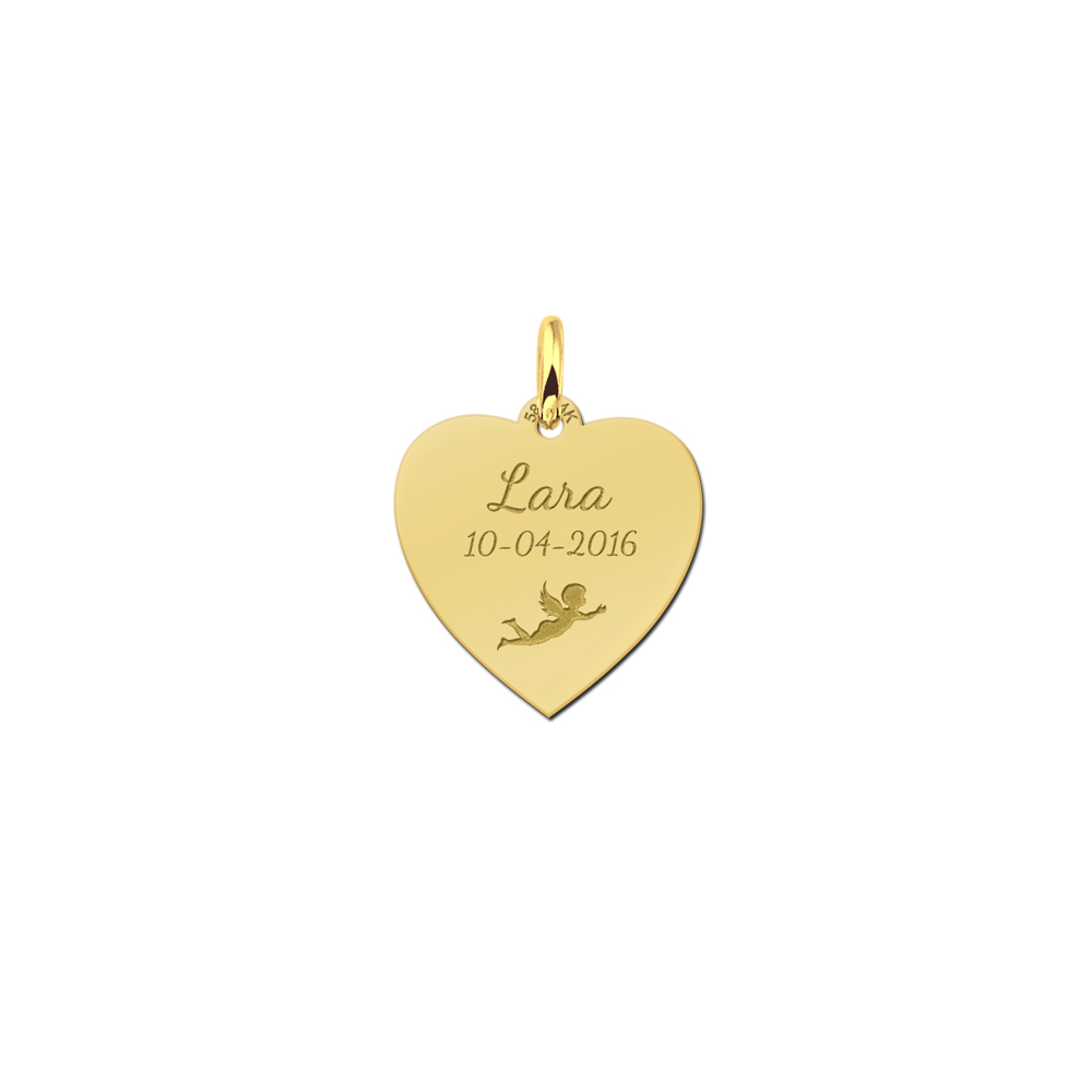 Gouden communie ketting