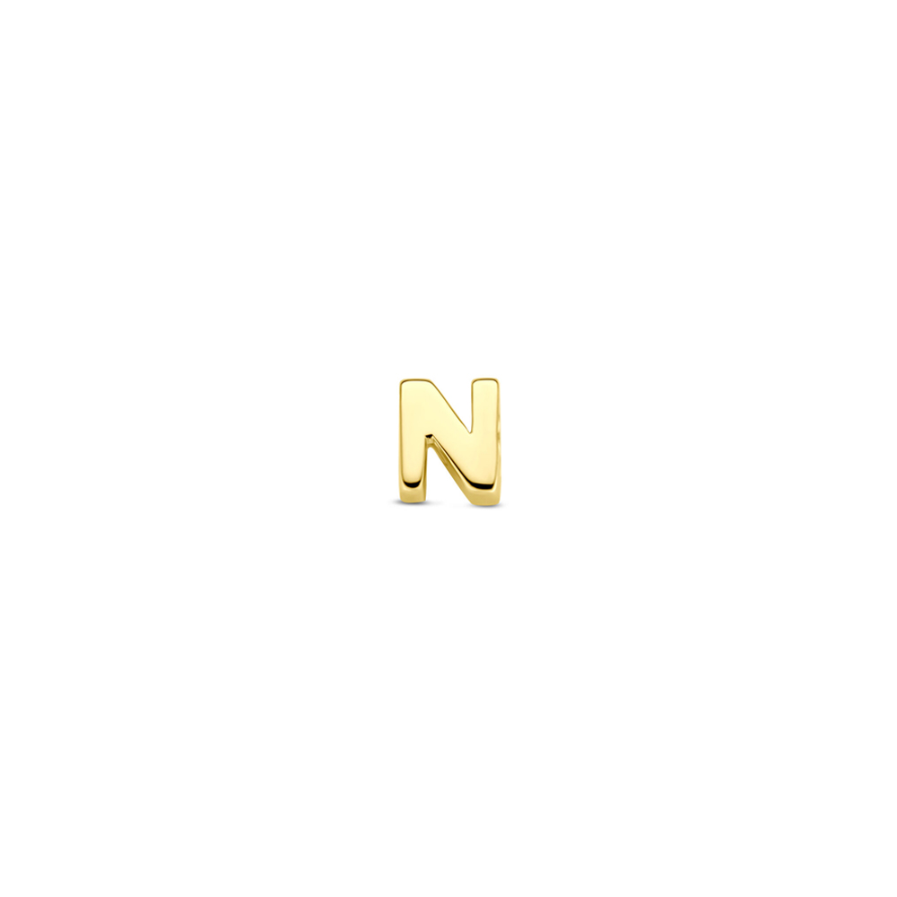 Gepersonaliseerd Gouden Letterhangertje – Initiaal naar Keuze