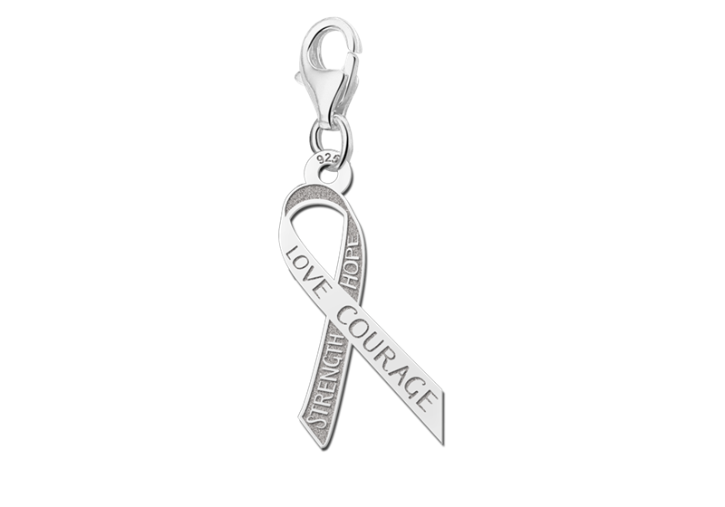 Bedel voor Pink Ribbon met gravure