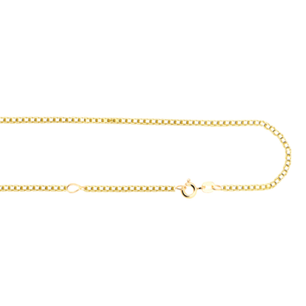 Gouden ketting venetiaans 38-42 cm