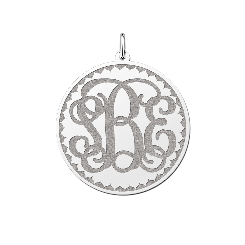 Monogram hanger gravure