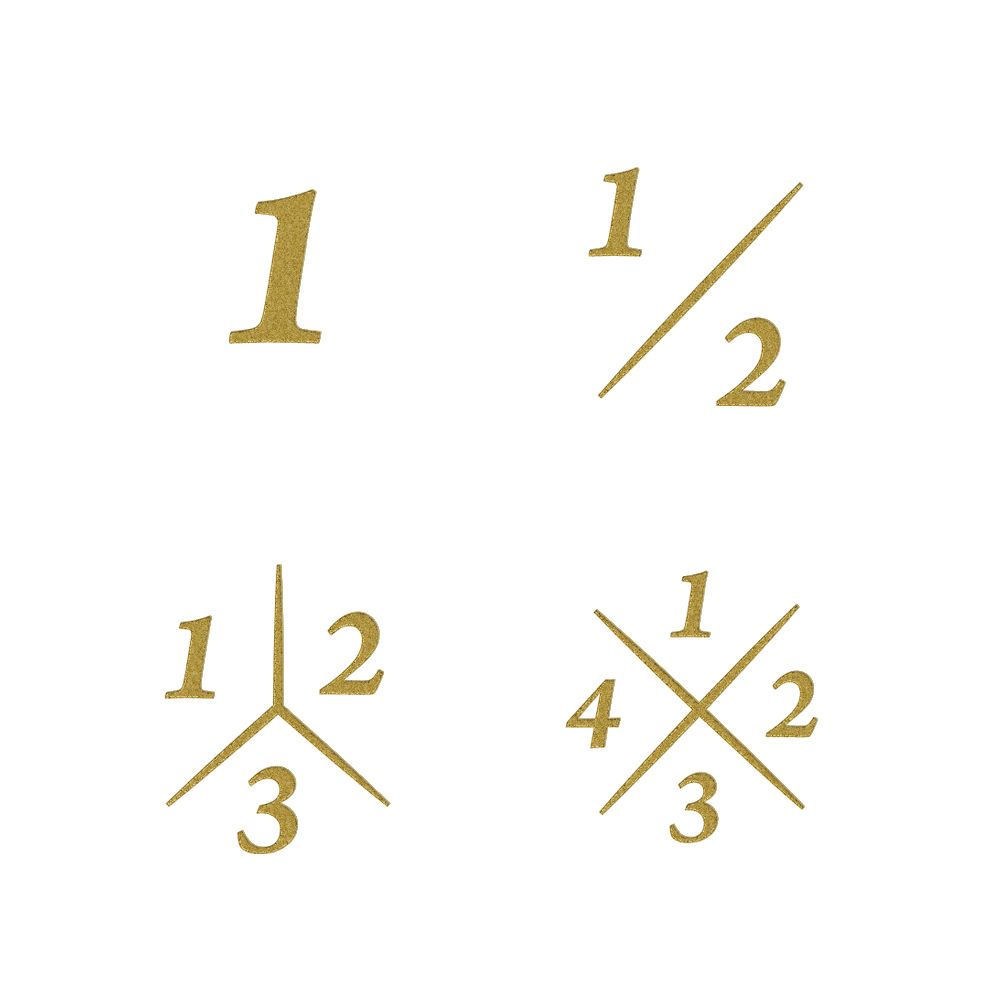 Ronde gouden zegelring met twee initialen