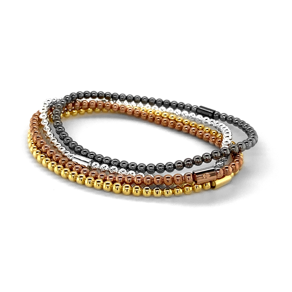 Rek armband verguld
