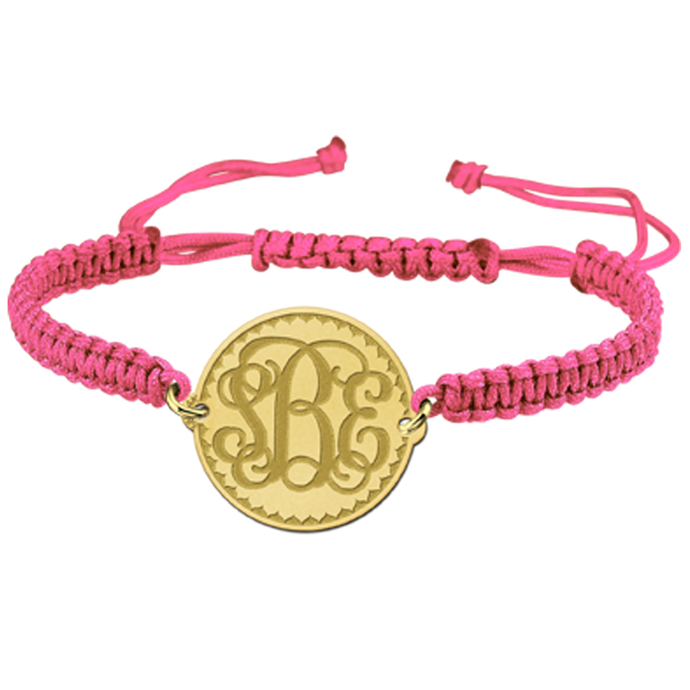 Initialen armband met je letters