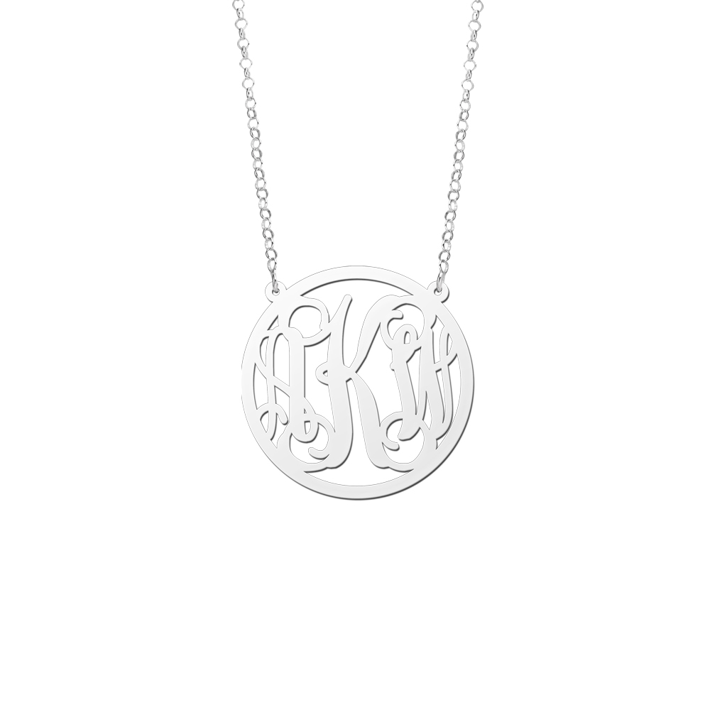Monogram ketting